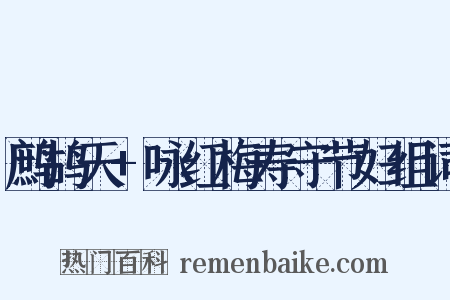 鹧鸪天+咏红梅寿守节妇组词是什么意思的图片